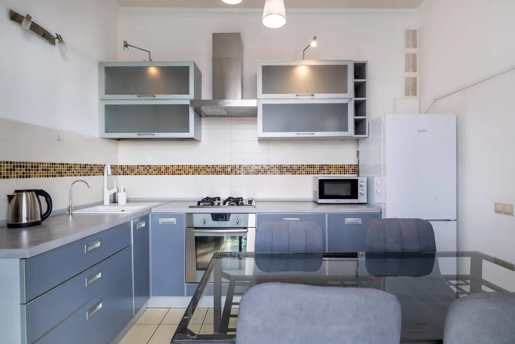 Квартира 4-ком квартира с видом на ночную Москву — Москва