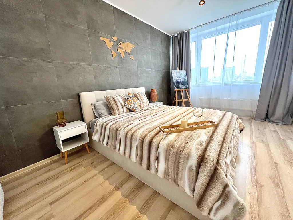 Квартира Квартира Просторная студия с кондиционером 14 этаж над УГМК-Арена / Гринвич — Екатеринбург