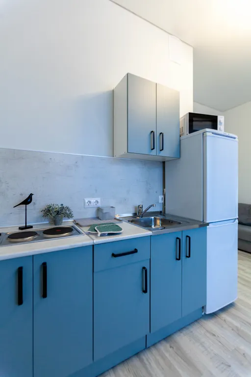 Студия в окружении парков