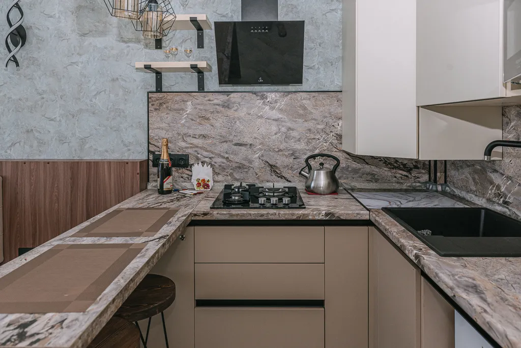 Квартира Квартира Уютная студия с видом на море в  ЖК Черноморский-2 — Геленджик