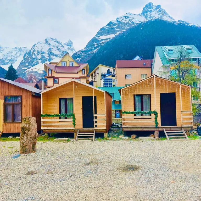 Коттедж ЭКО домик — аренда посуточно в Домбай