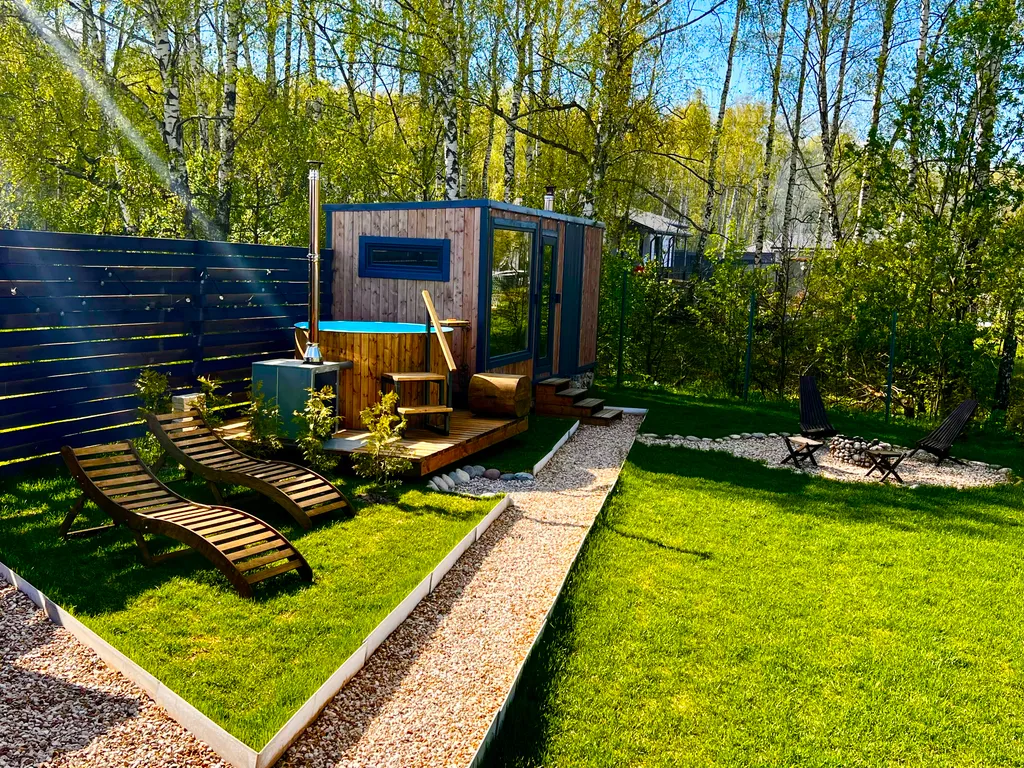 Коттедж Частный дом Art house с камином, купелью и баней — Шишкино