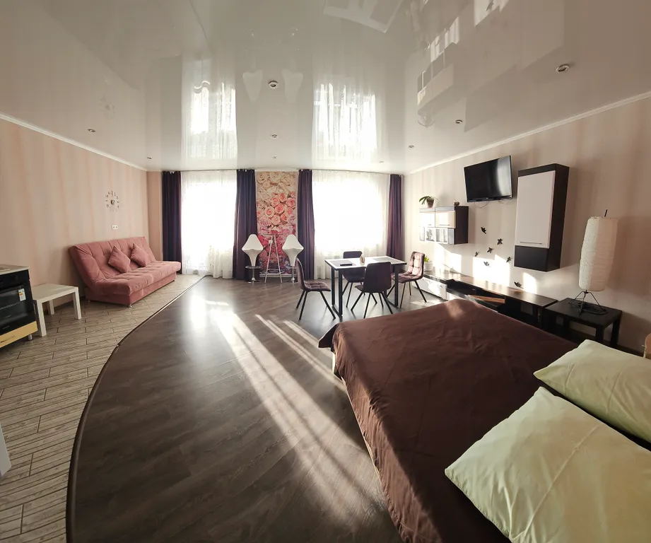 Студия с двумя раздельными спальными местами