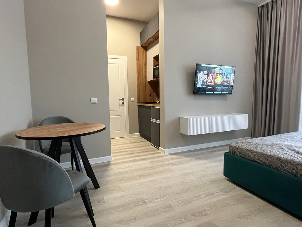 Студия с видом на озеро