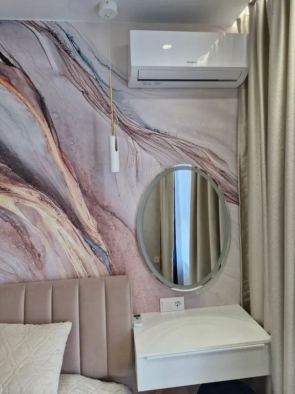 Уютная квартира на 16 этаже с видом на озеро в новом ЖК Upgrade