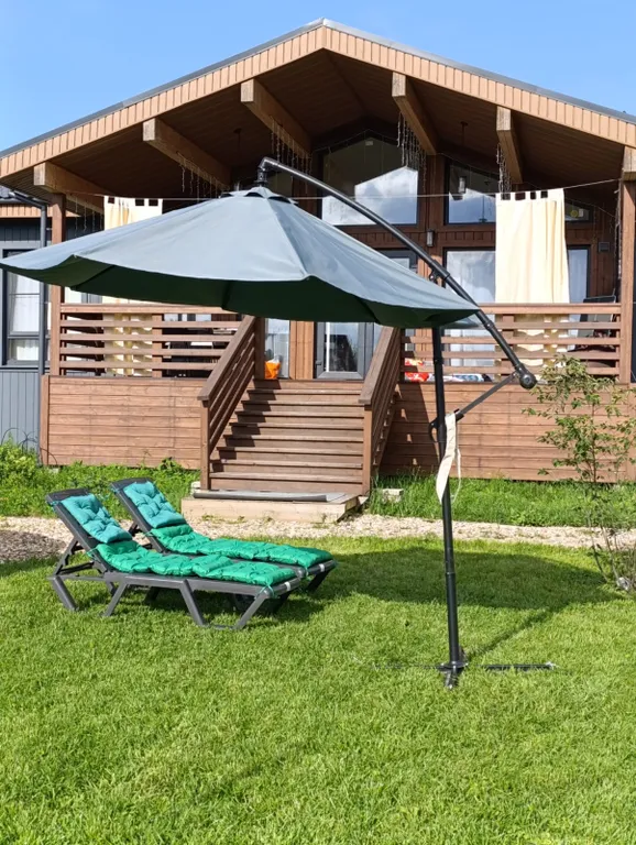 Коттедж Уютный коттедж с баней и бассейном в районе Сорочан — Капорки