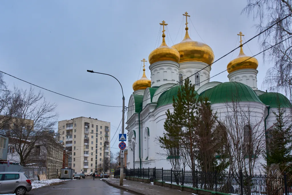 Квартира Уютная квартира с видом на храмы и Кремль — Нижний Новгород