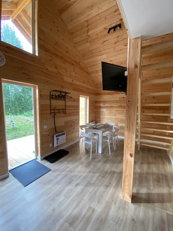 Дом с сауной на берегу Горьковского моря