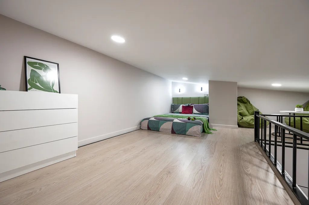 Дизайнерская мансарда Green Attic с кондиционером у Невского проспекта