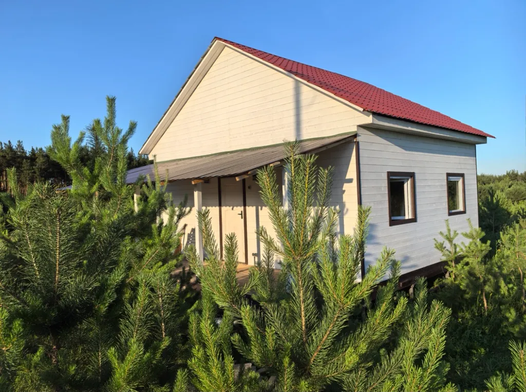 Большой дом с баней и чаном