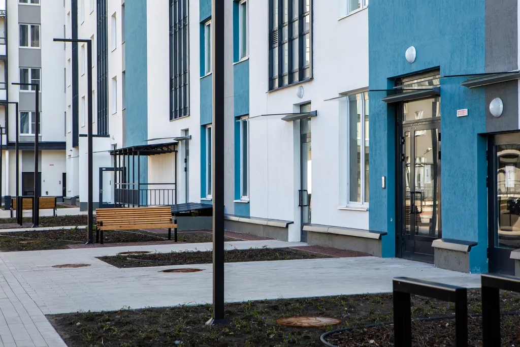 Квартира Квартира Комфортная студия в центре Колпино — Колпино