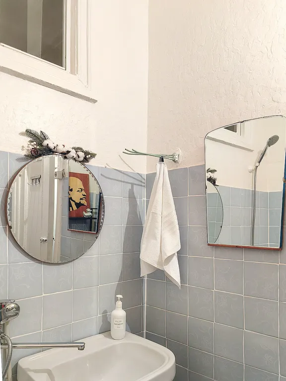 Уникальная двухкомнатная квартира в стиле ретро