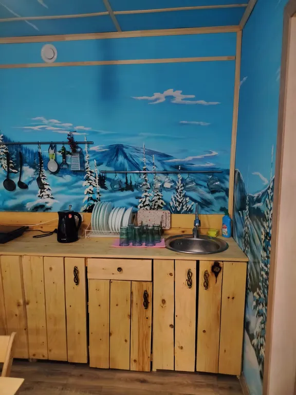 Коттедж Уютный дом с видом на горы — Шерегеш