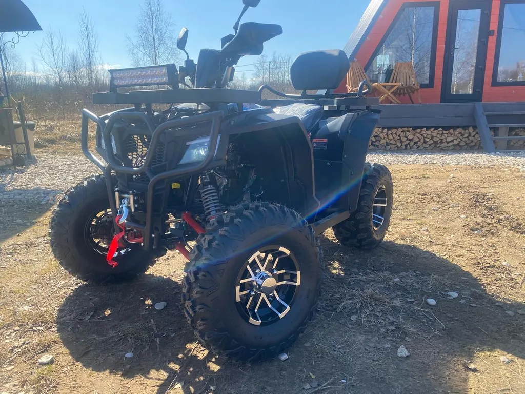 Дом A-frame с сибирским чаном на бревнах