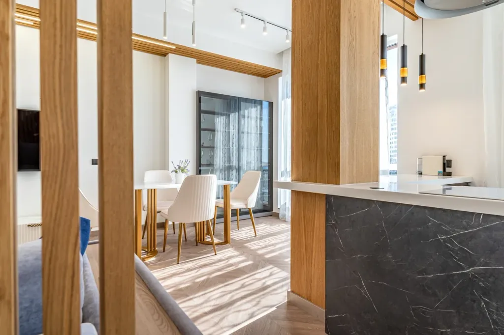 2х комнатные апартаменты с прямым видом на море