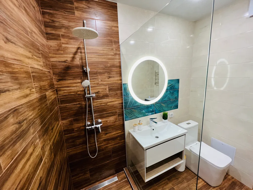 Квартира в скандинавском стиле с видом на горы