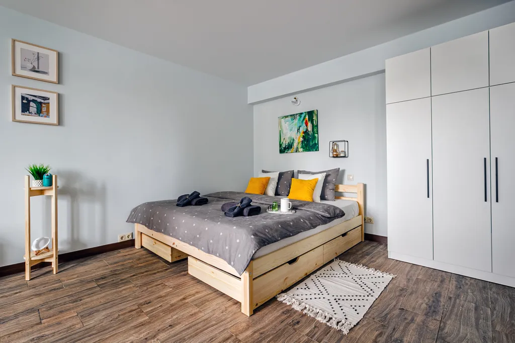 Квартира Квартира Butyrsky cozy apartment with terrace, parking and king-size bed — Москва