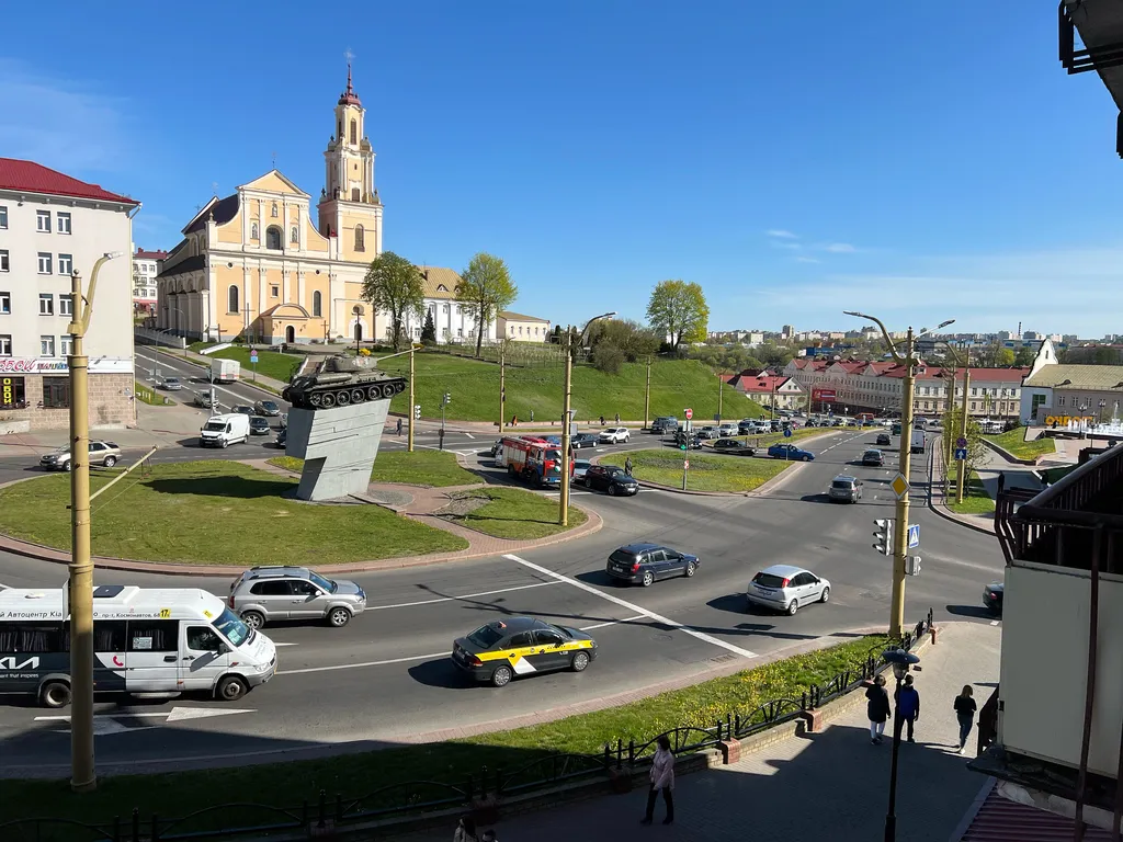 Апартаменты с видом на главную площадь