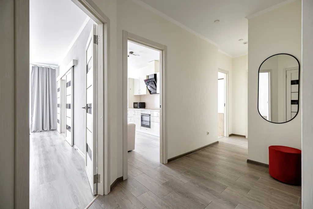 Атмосферная 2-комнатная квартира на 21 этаже