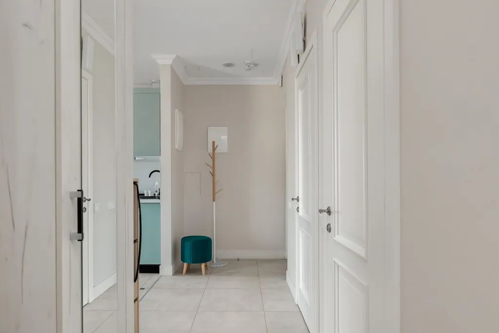 Квартира Квартира Апартамент Metro Suite с панорамным видом в небоскребе бизнес-класса — Москва