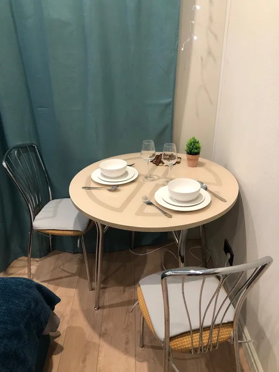 Квартира Квартира Уютная теплая студия с двухспальной кроватью, дорогим постельным бельём — Москва
