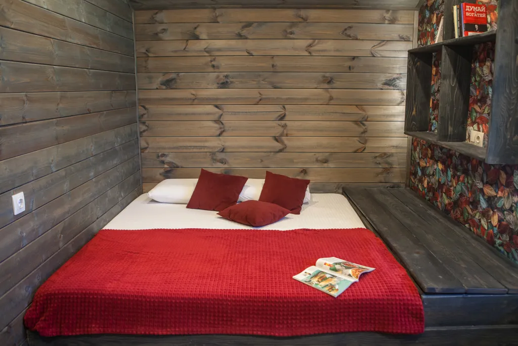 Барнхаус ЗИМА с подогреваемой купелью