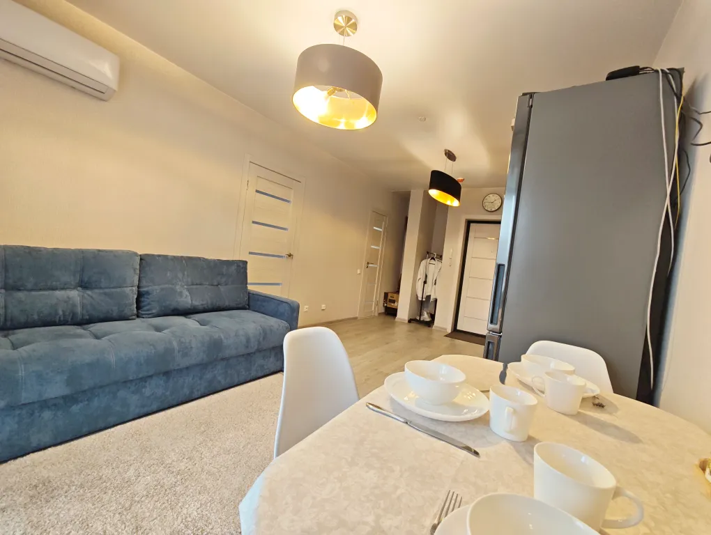 Уютная квартира в Сукко, ЖК Кипарис, бассейны на территории