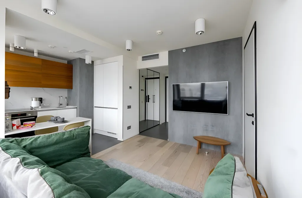 Квартира Апартамент гостиная с кухней + отдельная спальня — аренда посуточно в Москва