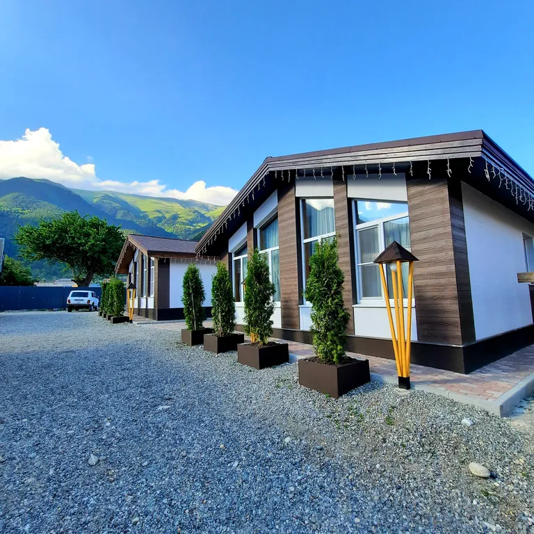 Коттедж Трёхкомнатные апартаменты с видом на горы — Архыз