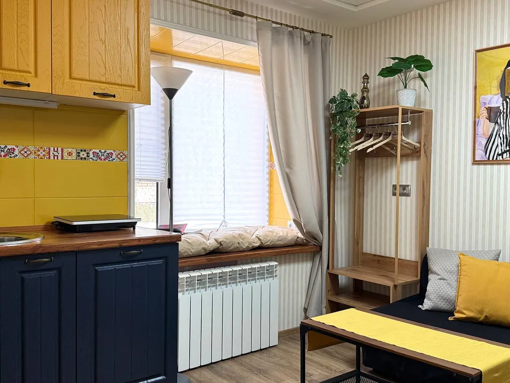 Студия-красотка 18 кв.м в апарт отеле на въезде в город