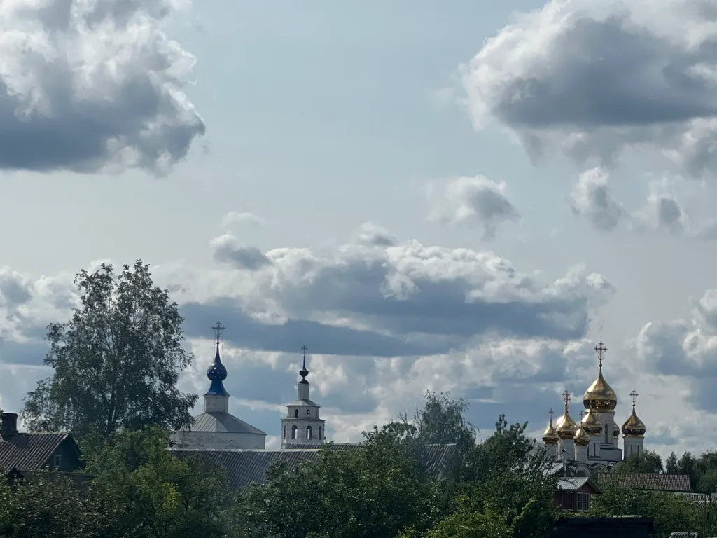 Новый уютный дом с отдельной территорией в центре города.