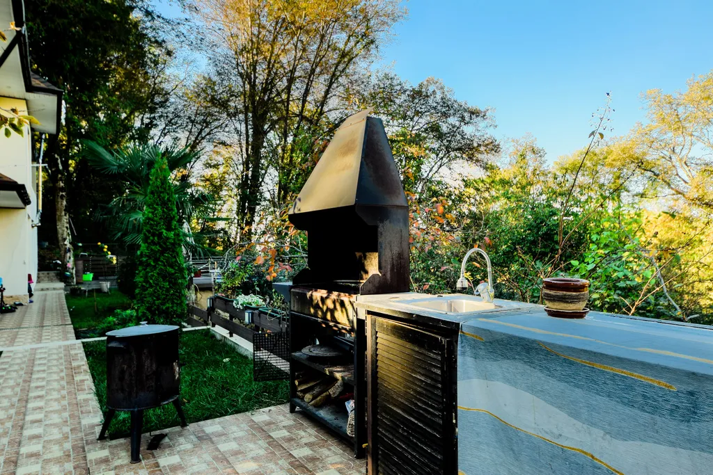 Коттедж Домик на горе Ахун у моря — Сочи