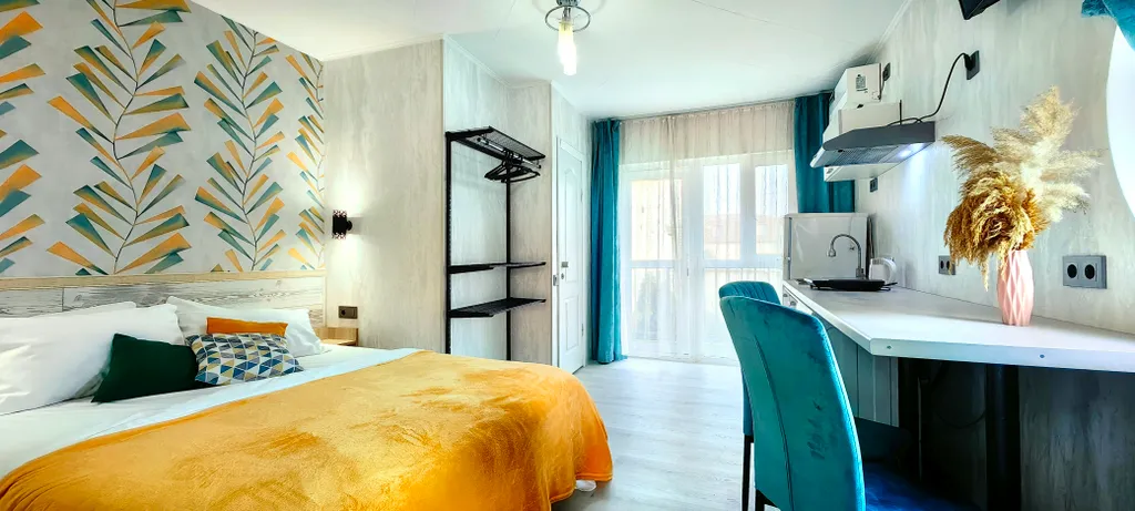 Квартира Квартира Двухкомнатный с кухней, стиралкой, балконом, кондиционером — Судак