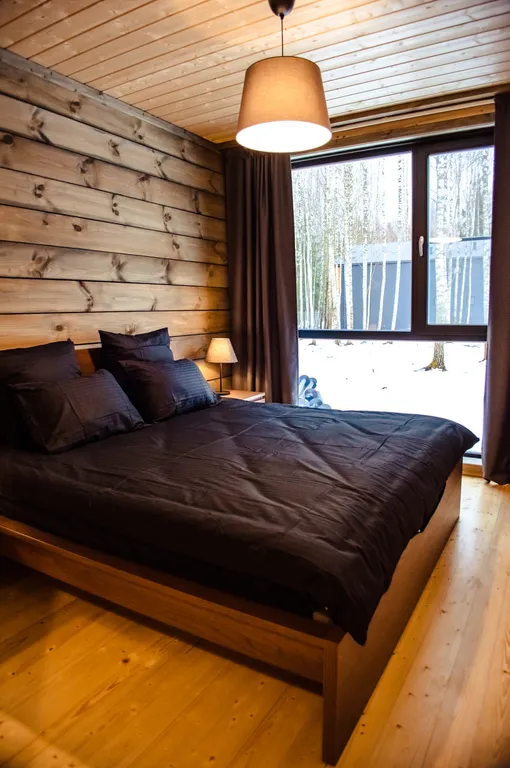 Дом В стиле лофт мини с панорамными окнами