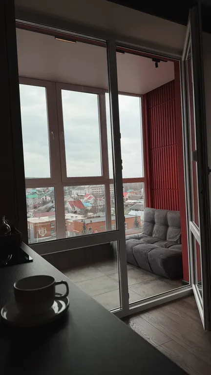 Квартира студия с дизайнерским ремонтом