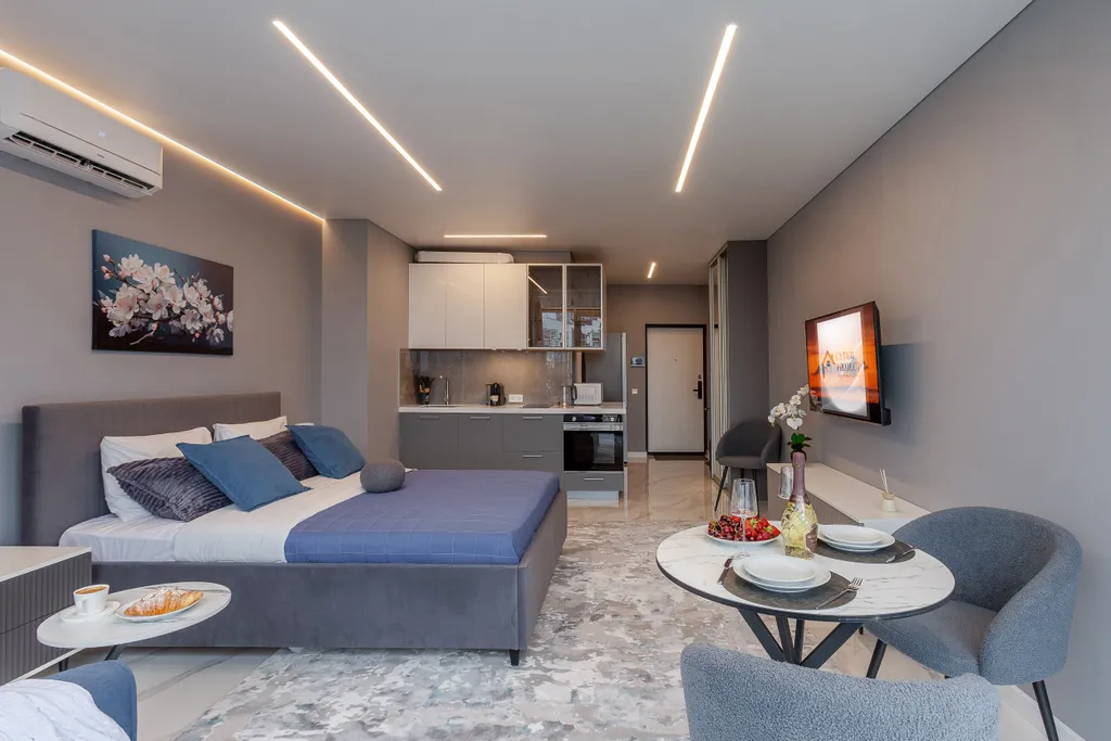 Nebo - новая, стильная студия в ЖК Галактика, в центре города