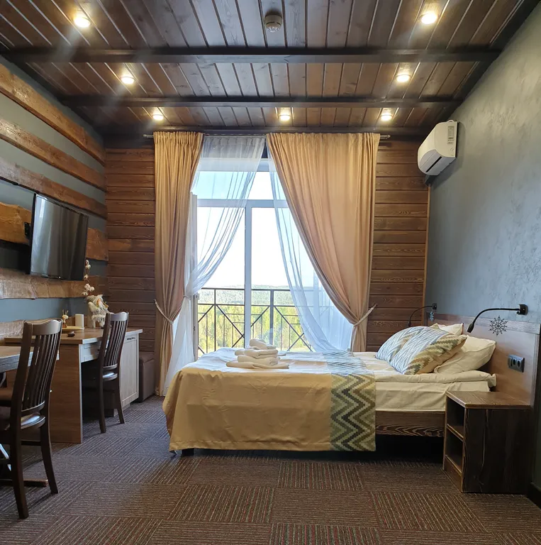 Апартаменты с видом на горы и озеро в 100м от подъёмника