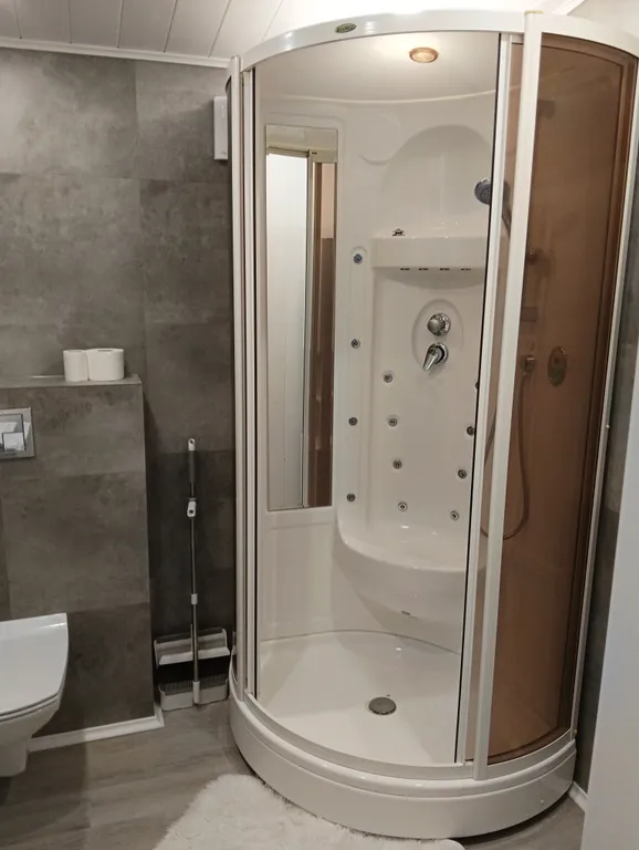 Уютный новый дом в стиле барнхаус