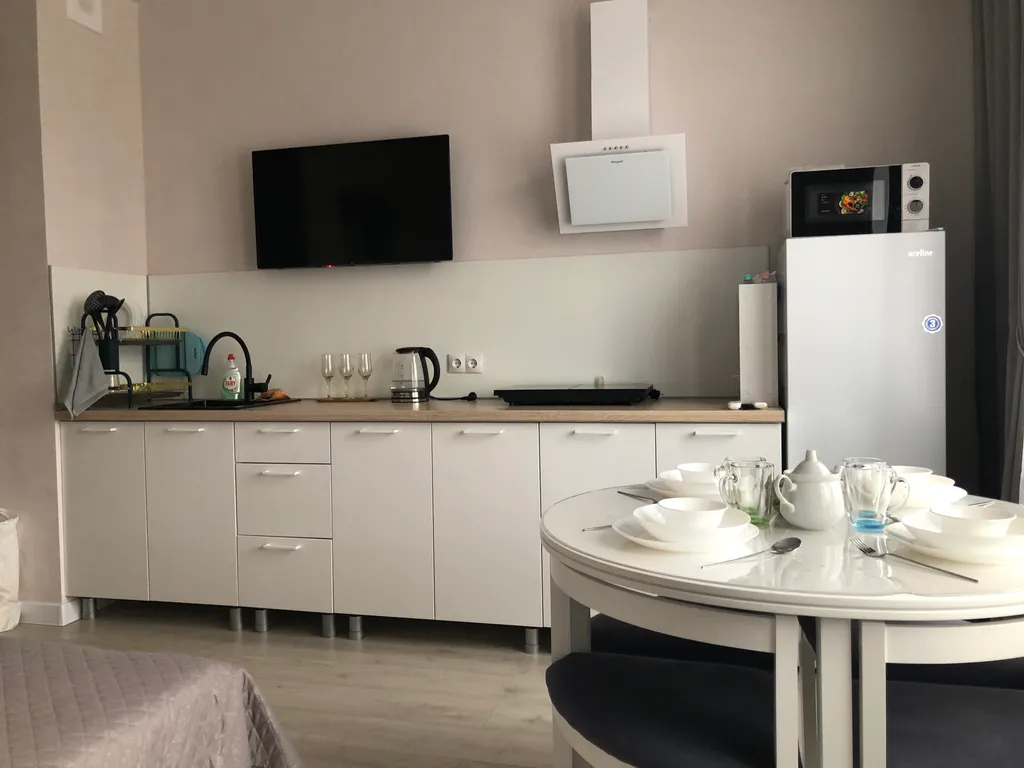 Квартира с видом на бассейн