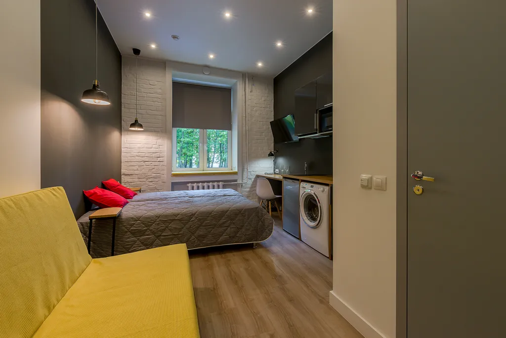 Квартира Квартира Студия рядом с университетом МЧС — Санкт-Петербург