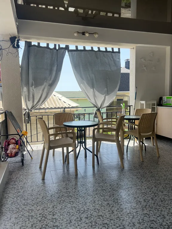 Квартира Квартира Уютный номер на мансарде с видом на моря, 3 этаж 2х местный номер — Судак