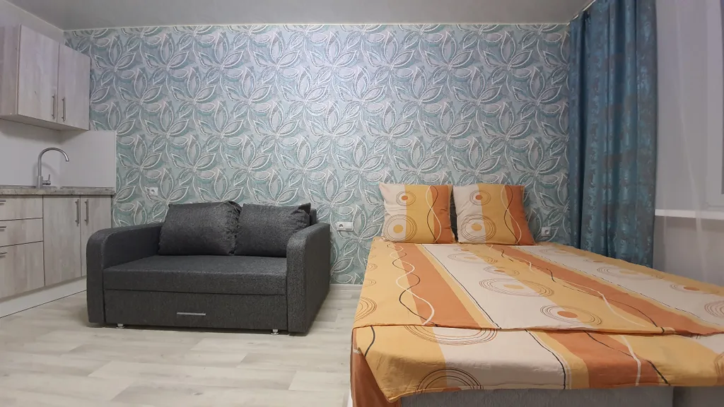 Евро-двушка в Октябрьском районе с красивым видом на город