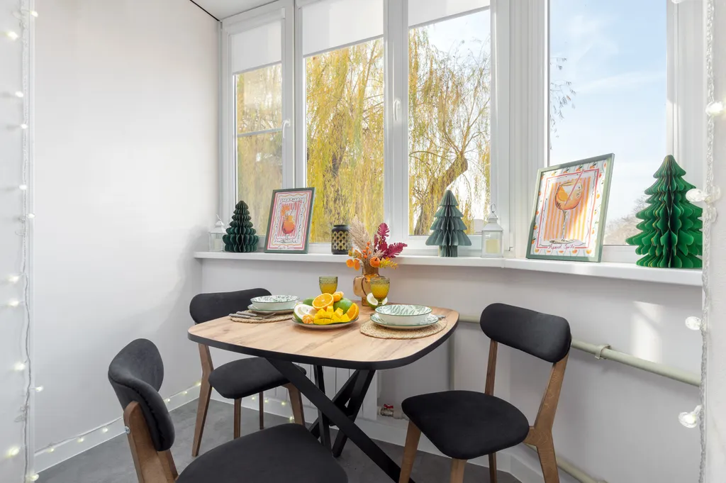 Эстетичная квартира с дизайнерским ремонтом и видом на иву