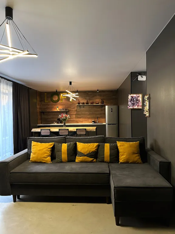 Дом с горячей купелью и баней в стиле Loft в центре Гродно