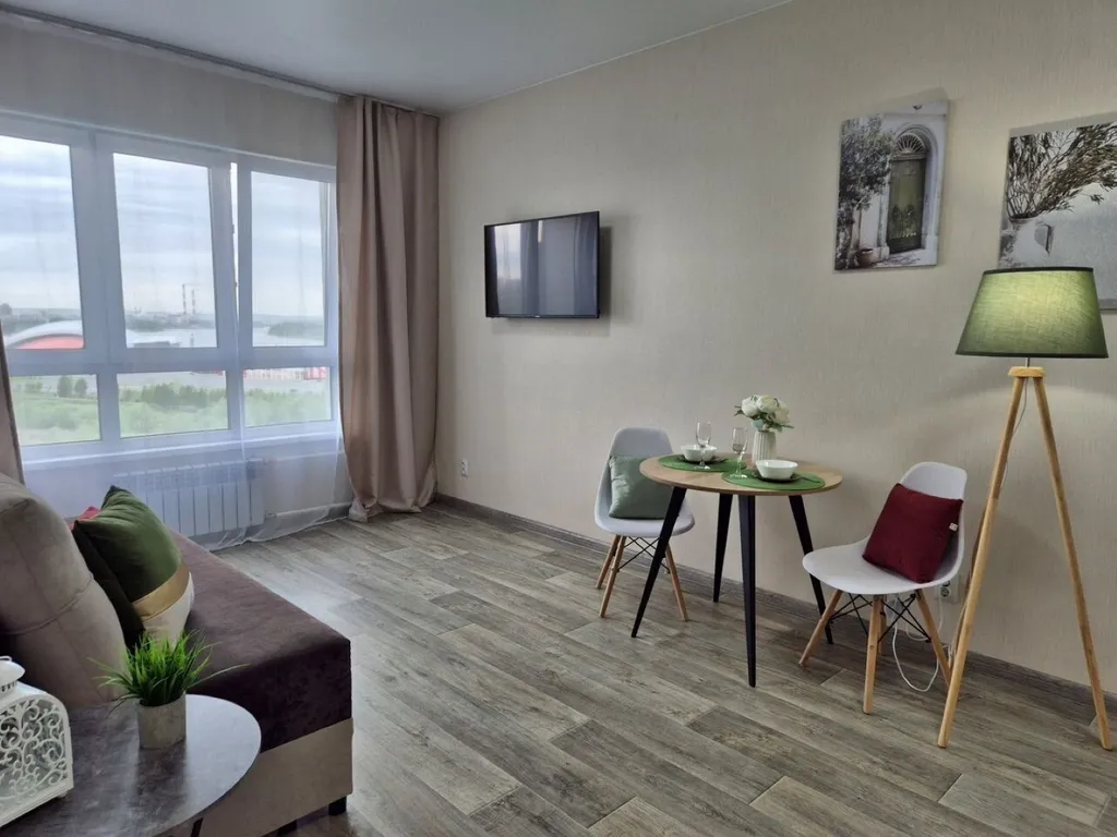 Квартира с прекрасным видом из окна