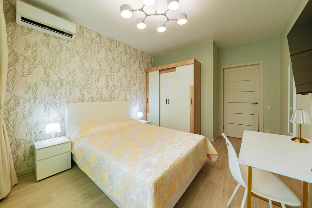 Уютная новая двухкомнатная квартира с видом на море