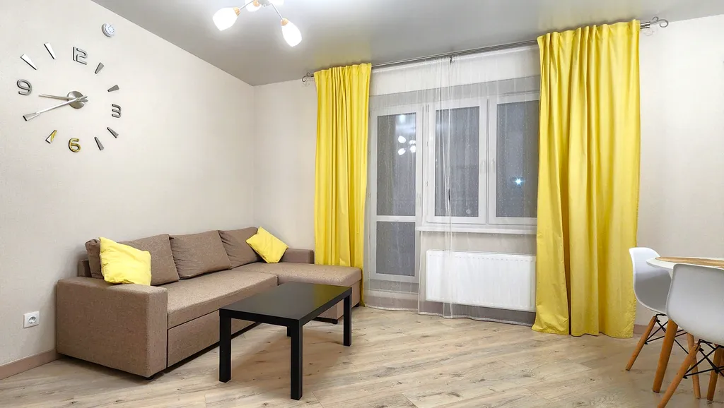 Квартира Квартира Студия Yellow apart для 1-4 гостей в 5 минутах пешком от метро Горки — Казань