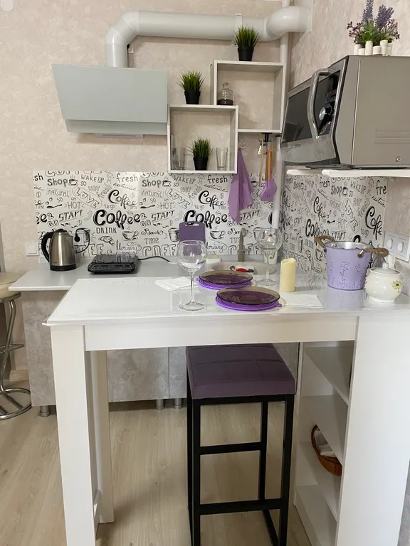 Уютная студия для двоих в новом доме