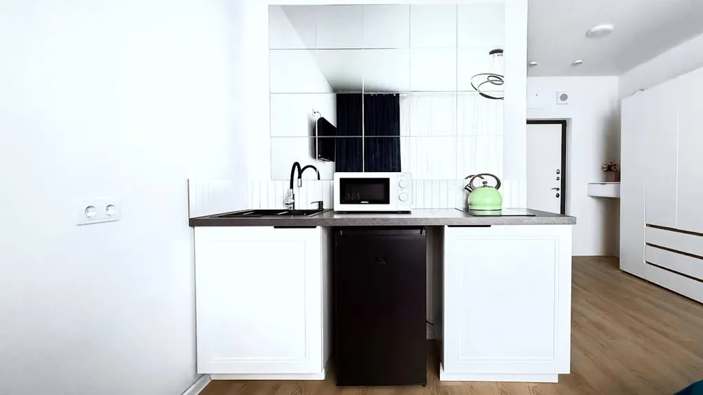 Современная студия для отдыха и командировки