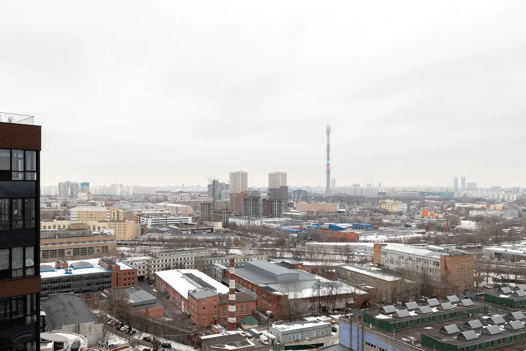 Квартира Дизайнерские апартаменты Jazz с панорамными видами из небоскреба — Москва